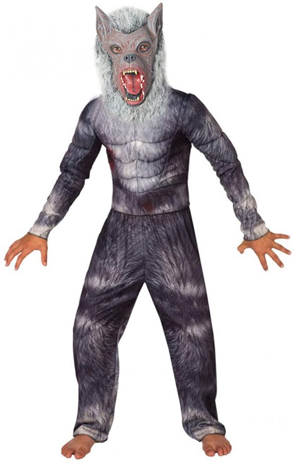 Fantasia de Lobisomem infantil -Children’s Werewolf Costume