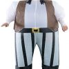 Fantasia inflável de pirata -Inflatable Pirate Costume