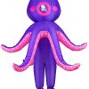 Fantasia de polvo inflável -Inflatable Octopus Costume