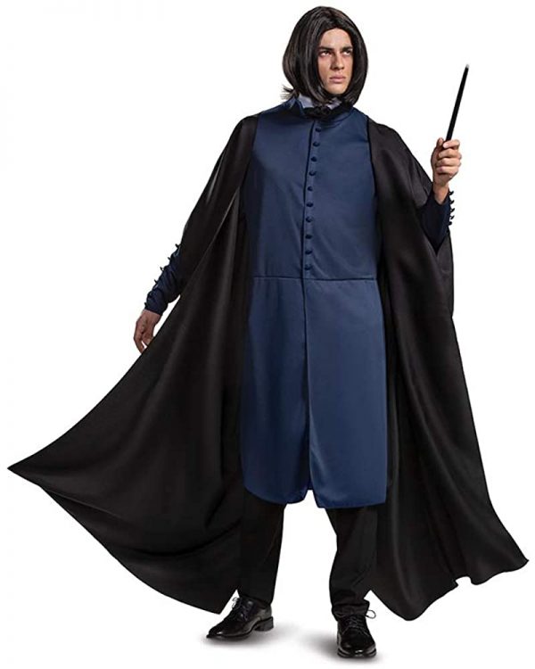 Fantasia masculino Harry Potter Severus Snape fantasia adulto – Fantasy male Harry Potter Severus Snape costume adult