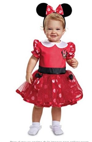 Fantasia de Minnie Mouse vermelha para bebês – Red Minnie Mouse Costume for Babies
