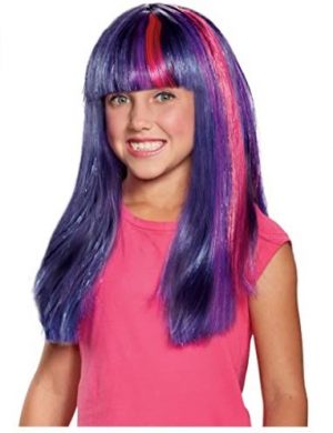 Peruca Infantil Disfarce Twilight Sparkle -Twilight Sparkle Disguise Children’s Wig
