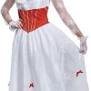 Fantasia feminino Disguise Deluxe Mary Poppins –  Mary Poppins Disguise Deluxe Costume