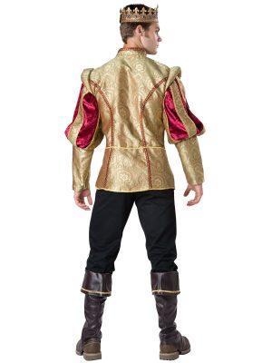 Fantasia Adulto Renascentista Príncipe Masculino – Adult Renaissance Prince Men Royal Costume