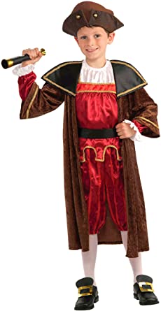 Fantasia Infantil Cristóvão Colombo –  Christopher Columbus Children’s Costume