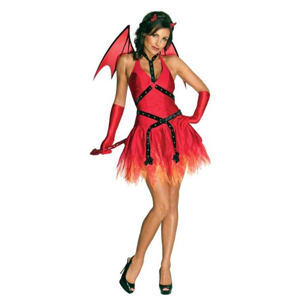 Fantasia de Diabo Mulher Adulta – Adult Devilish Desire Woman Devil Costume