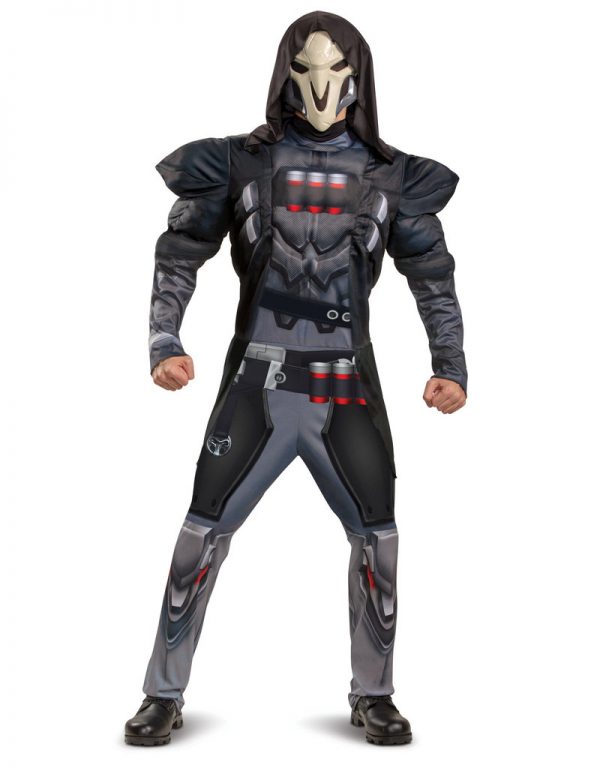 Fantasia de Reaper Masculino com Músculos – Men’s Reaper Costume With Muscles (Overwatch)
