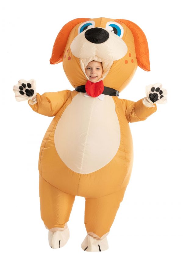 Fantasia de cachorro inflável para crianças – Inflatable Dog Costume for Kids