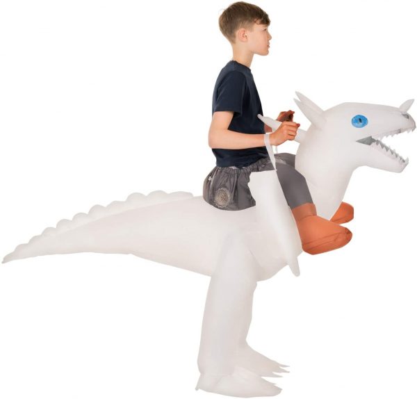 Fantasia de dragão inflável Morph para adultos – Inflatable Dragon Costume Morph for Adults