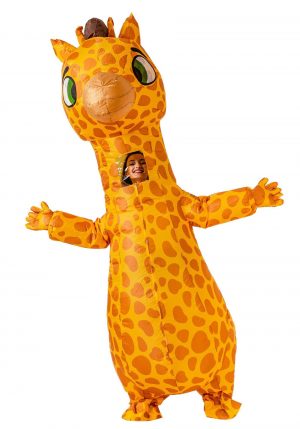Fantasia de girafa inflável para crianças – Inflatable Giraffe Costume for Kids