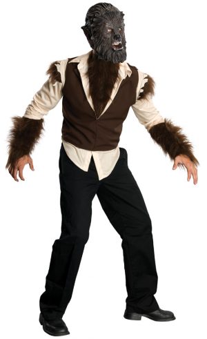 Fantasia de homem lobo adulto – Adult Wolfman Men Costume