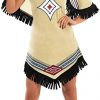 Fantasia  de índio nativo americano adulto – Adult Native American Indian Costume