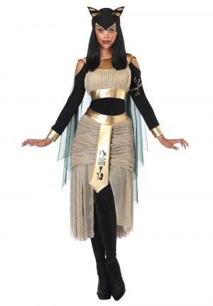Fantasia feminina Deusa egípcia Bastet – Women’s Bastet Egyptian Goddess Costume