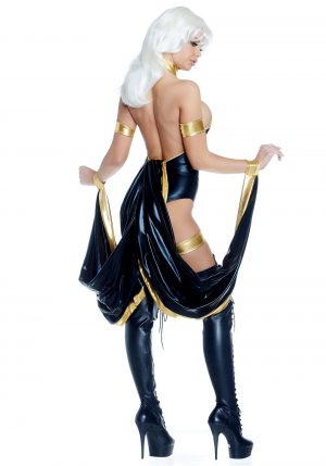Fantasia feminina da Rainha Relâmpago – Women’s Lightning Queen Costume