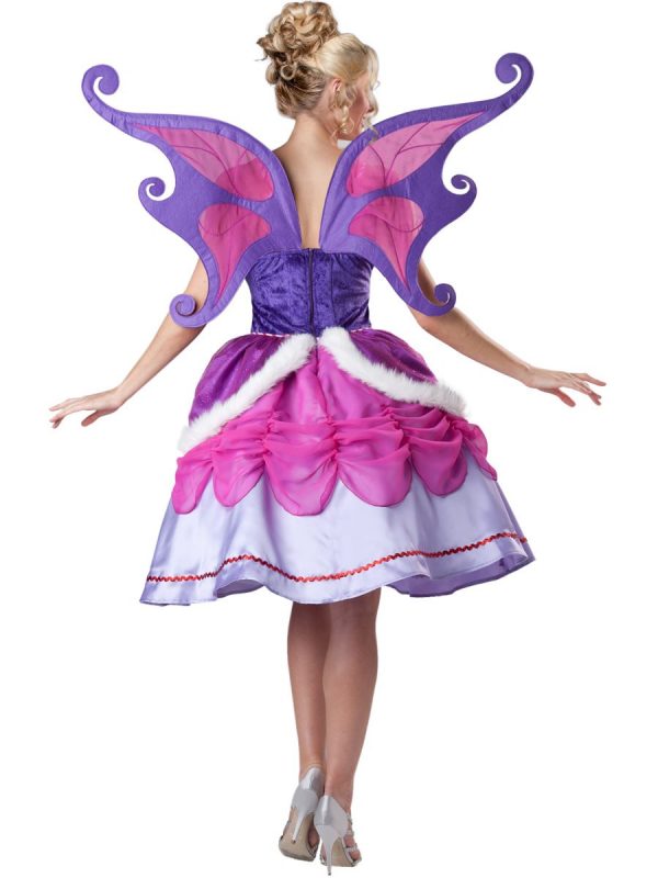 Fantasia feminina de fada adulta Sugarplum – Adult Sugarplum Fairy Womens Deluxe Costume