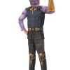 Fantasia infantil Marvel Deluxe Thanos – Child Marvel Infinity War Deluxe Thanos Costume