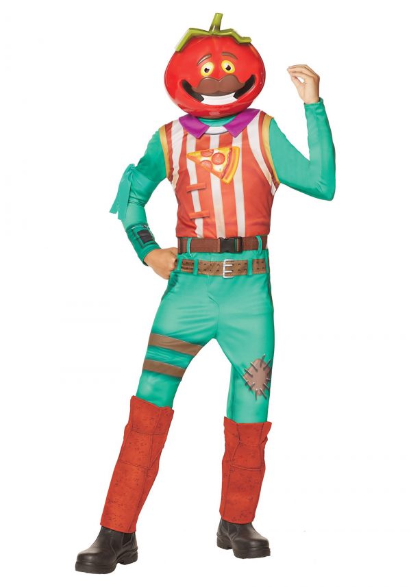 Fantasia infantil cabeça de tomate Fortnite – Fortnite Boys Tomatohead Costume