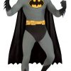 Fantasia masculino de 2ª pele para Batman adulto – Adult Batman 2nd Skin Suit Men Costume