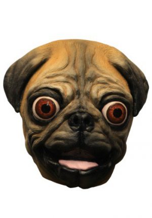 Máscara de pug feliz – Happy Pug Adult Mask