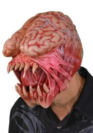 Máscara de comedor de cérebro – Adult Brain Eater Mask