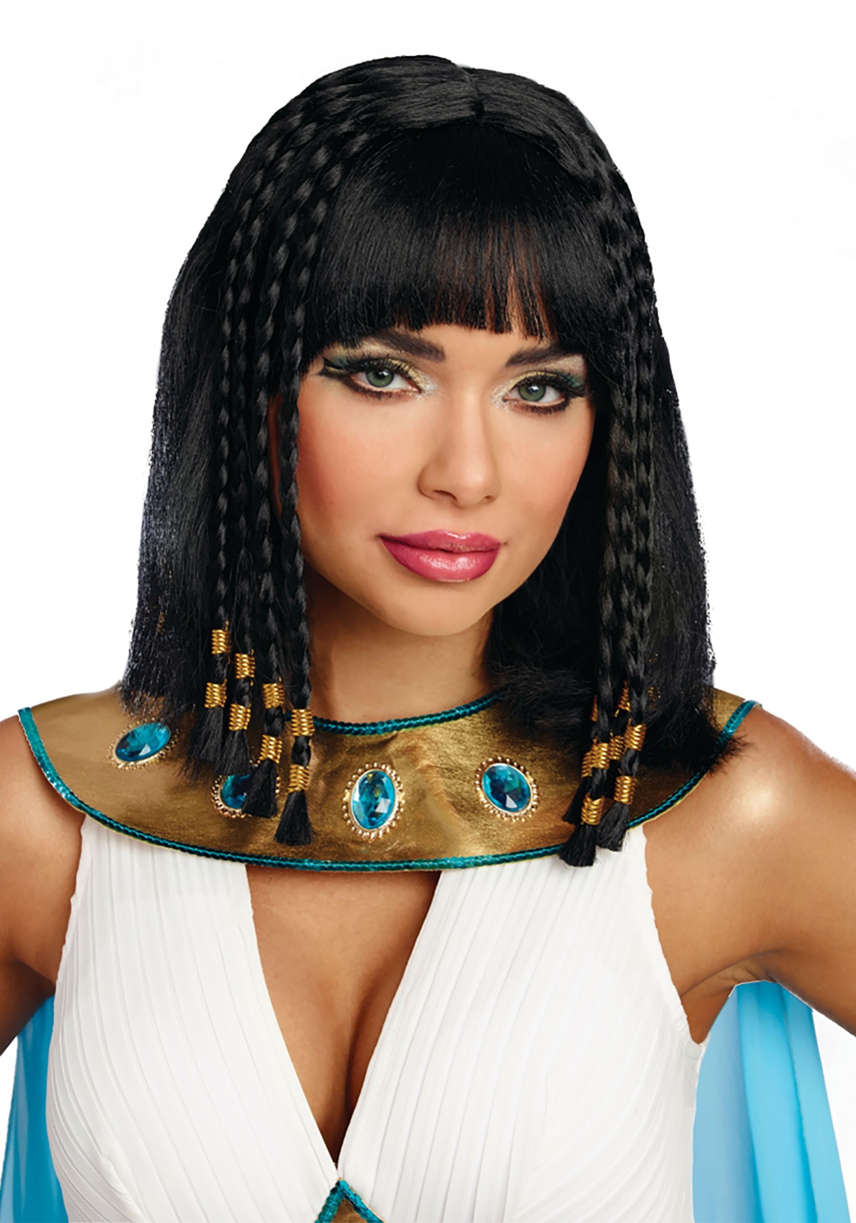 Peruca Rainha Egípcia Feminina Women S Egyptian Queen Wig