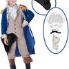 fantasia infantil colonial George Washington –  colonial children’s costume George Washington