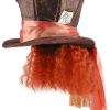 Chapéu do Chapeleiro Maluco com cabelo – Mad Hatter Hat w/Hair