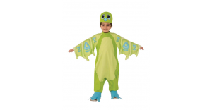 Fantasia Infantil Green Draggles Hatchimals – Kids Green Draggles Costume Hatchimals