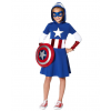 Fantasia Kids Captain America Marvel – Kids Captain America Dress Marvel
