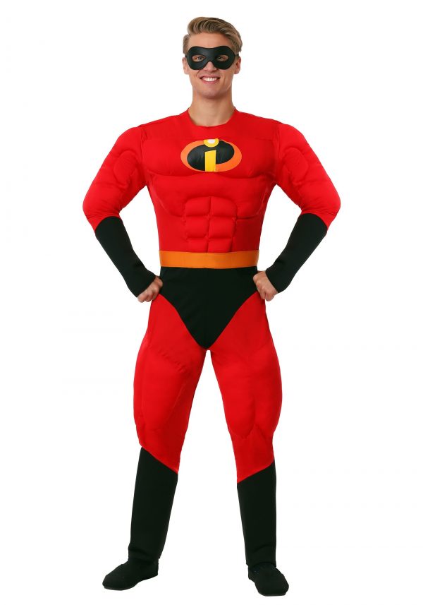 Fantasia Os incríveis – Sr. Incrível  -The Incredibles Mr. Incredible Men’s Costume