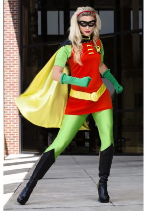 Fantasia Robin Feminina – DC Womens Robin Costume