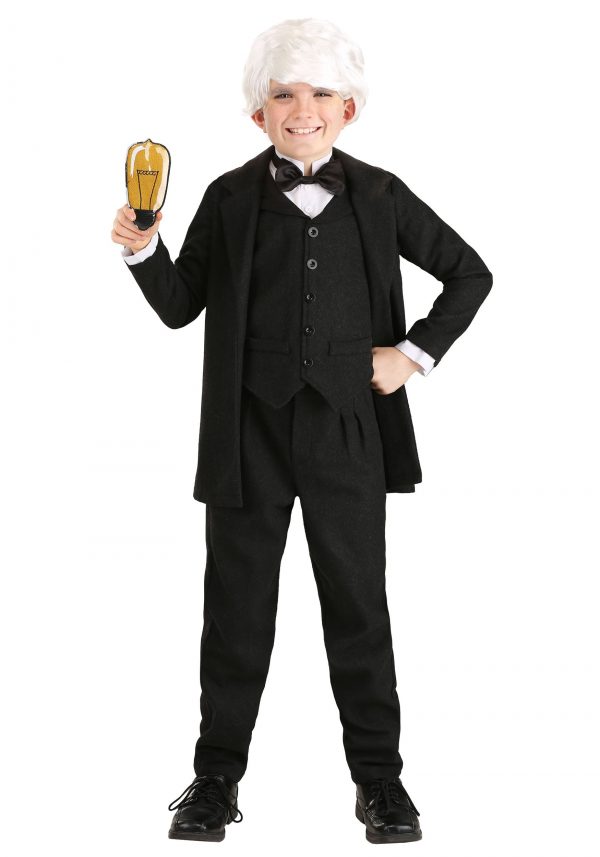 Fantasia Thomas Edison para crianças – Thomas Edison Costume for Kids