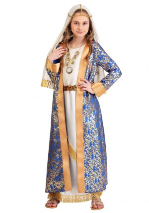 Fantasia da Rainha Ester feminina – Girl’s Queen Esther Costume