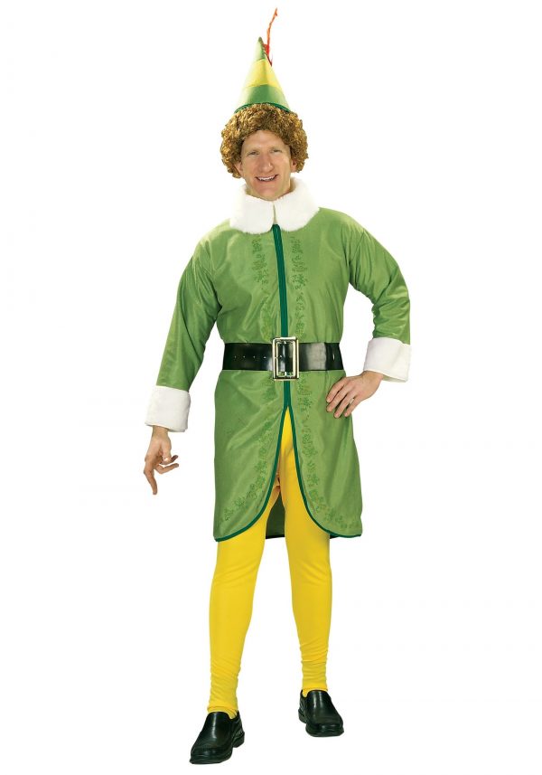 Fantasia de  Elfo para adultos – Buddy the Elf Adult Costume