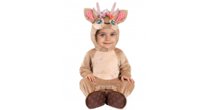 Fantasia de cervo fofinho para bebê – Baby Faux Fur Fawn Costume