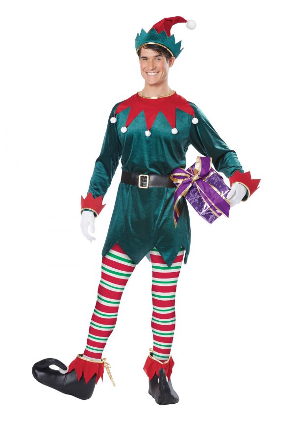 Fantasia de elfo de natal adulto – Adult Christmas Elf Costume