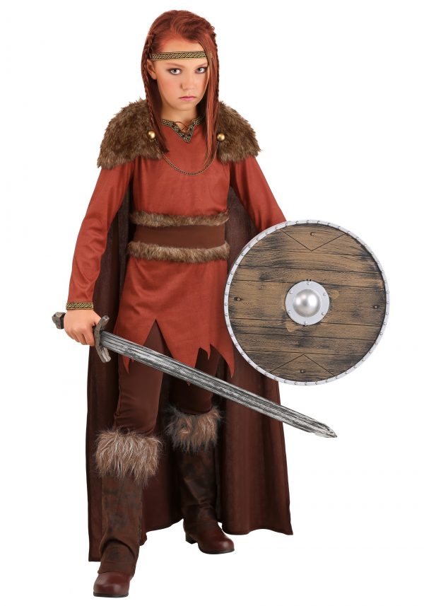 Fantasia de herói viking para meninas – Viking Hero Costume for Girls
