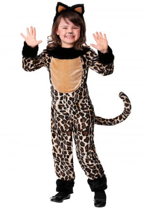 Fantasia de leopardo feminino INFANTIL – Girls Deluxe Leopard Costume