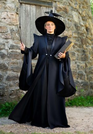 Fantasia de luxo Harry Potter McGonagall para mulheres – Deluxe Harry Potter McGonagall Costume For Women
