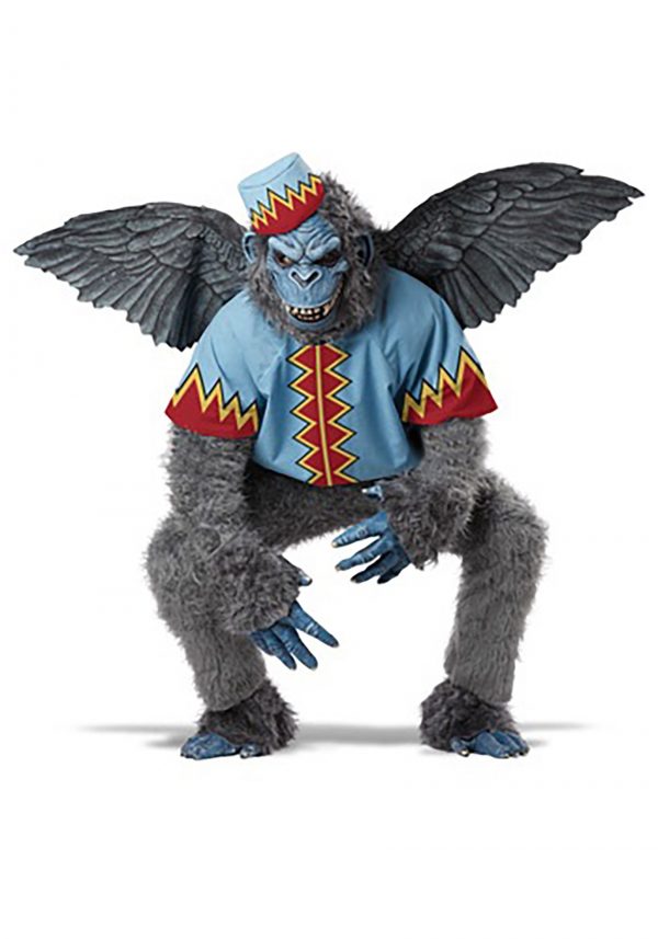 Fantasia de macaco alado assustador – Scary Winged Monkey Costume