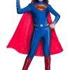 Fantasia de macacão DC Superman para meninas – DC Superman Jumpsuit Costume for Girls