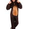 Fantasia de macacão infantil de urso marrom – Kids Brown Bear Jumpsuit Costume