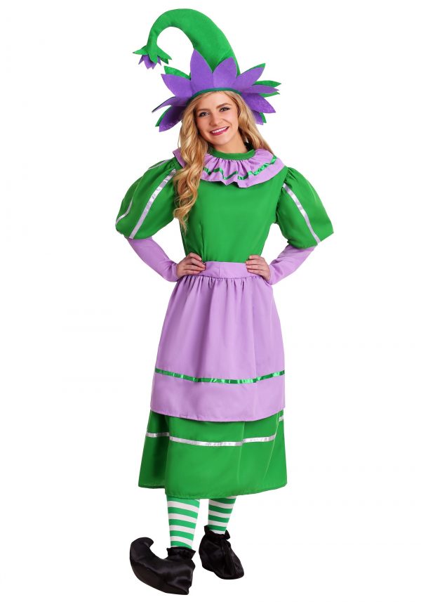 Fantasia de menina munchkin adulta – Adult Munchkin Girl Costume