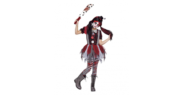 Fantasia de palhaço assassino infantil – Kids Killer Clown Costume