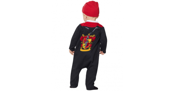 Fantasia e chapéu do macacão bebê Harry Potter – Baby Harry Potter Coveralls Costume and Hat