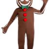 Fantasia infantil de Iced Gingerbread Man- Iced Gingerbread Man Kids Costume