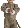 Fantasia infantil de bebe macaquinho – Infant costume for baby monkeys