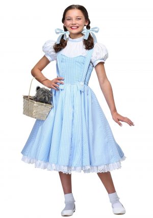 Fantasia infantil de luxo Kansas Girl – Deluxe Kansas Girl Kids Costume