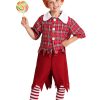 Fantasia infantil de munchkin vermelho – Child Red Munchkin Costume
