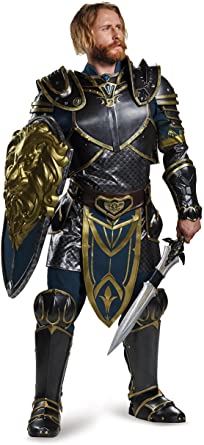 Fantasia masculino Warcraft Lothar – Disguise Men’s Warcraft Lothar Prestige Costume